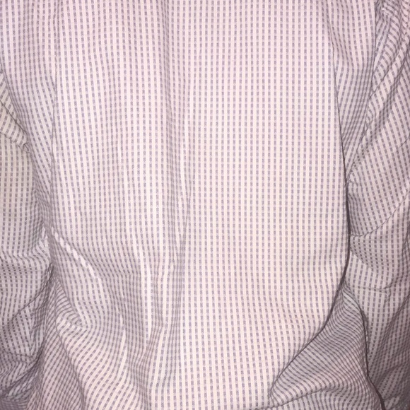 Patterned Blue Button-Down - Picture 4 of 5